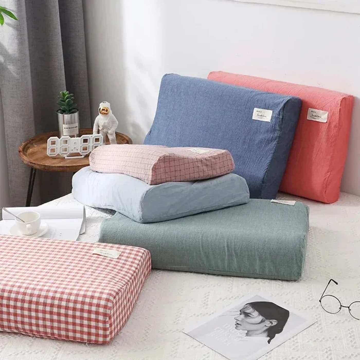 Bezüge Nuage im Schlafzimmer