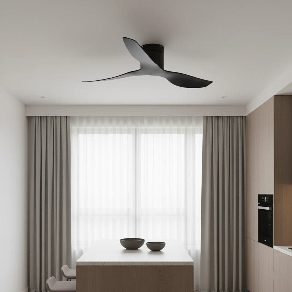 Installing a ceiling fan yourself or calling an electrician: cost, time, risks
